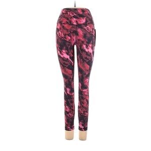 LULULEMON ATHLETICA Pink Blossom Multi Align HR Pant 25" Leggings - US 4